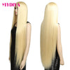 40 inch Long Full Lace Human Hair Wigs Brazilian Honey Blonde - MRD Couture International