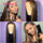 13x6 Straight Honey Blonde Ombre Color Highlight Lace Front Human Hair Wigs Remy Brazilian Pre Plucked Wig