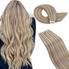 Tape in Human Hair Extensions Brazilian Remy Straight Double Sided Tape Hair 2.5g/Pc
