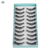10 Pairs 3D Soft Faux Mink Hair False Eyelashes Thick Long & Natural - MRD Couture International 