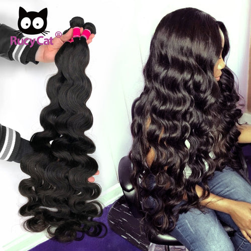 8 - 40 Inch Brazilian Body Wave Human Hair 1/3/4 Bundles Remy Extensions - MRD Couture International 