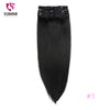 Machine Remy Clip In Human Hair Extensions - MRD Couture International 