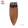 Machine Remy Clip In Human Hair Extensions - MRD Couture International 
