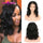 Peruvian Body Wave Short Bob Lace Closure Wigs - MRD Couture International 