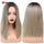 2 Tone Ombre Brown Synthetic Hair Wigs - MRD Couture International 