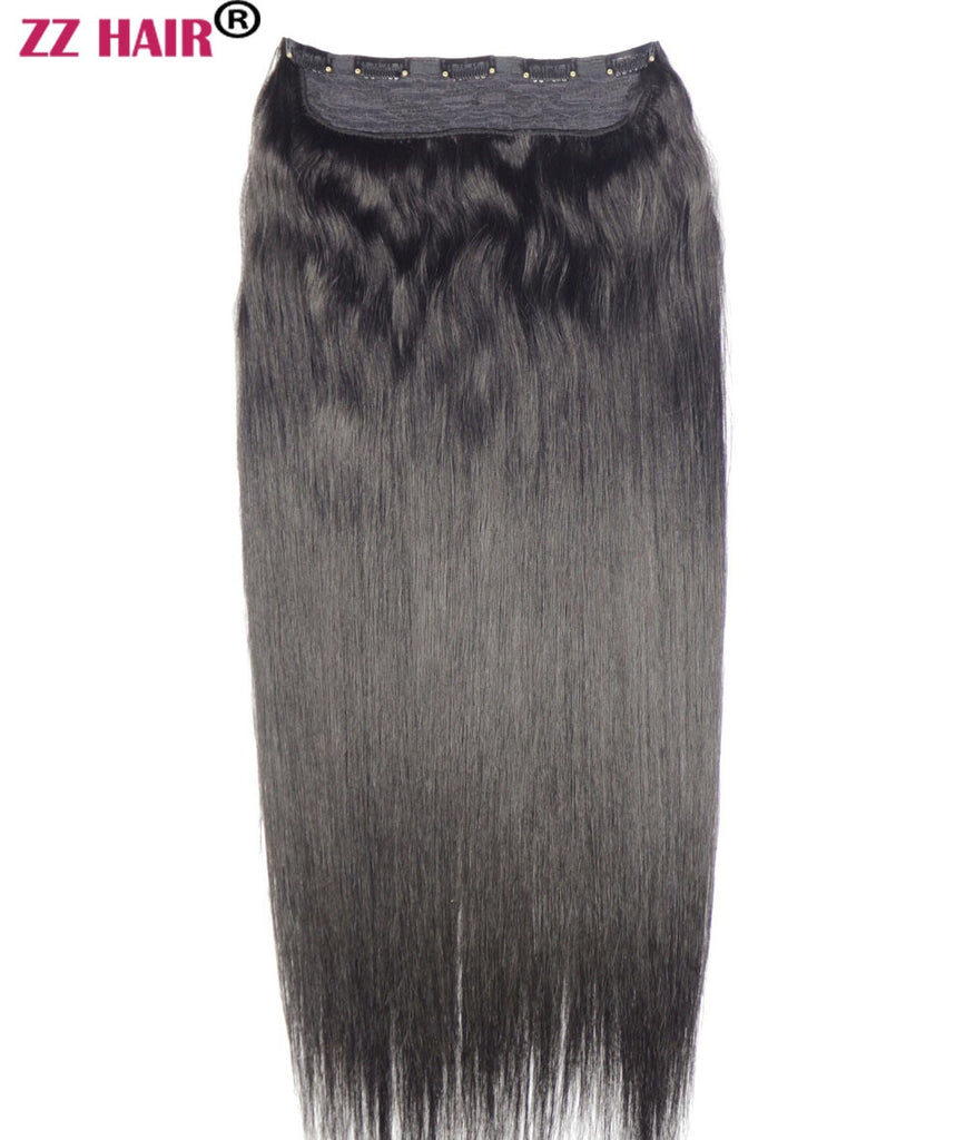 MRD Couture 200g 30-32 inch Remy Human Hair Straight Clip In Extensions - MRD Couture International 