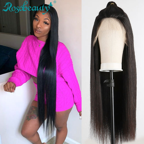 Peruvian 30 inch Lace Front Straight 250 Density Wig - MRD Couture International 