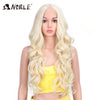 Lace Front Wig 30 Inch  Long Wavy 360 0mbre Blonde Wig