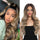 Lace Front Wig 30 Inch  Long Wavy 360 0mbre Blonde Wig