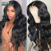 Non Remy 13x6 lace Front Body Wave Brazilian Human Hair Wig - MRD Couture International 