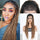 Long Ombre Brown Box Braid Synthetic Wigs - MRD Couture International 