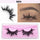 1 Pair Mink Eyelashes 3D Mink Hair False Eyelashes