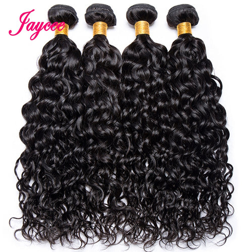 Brazilian Water Wave 1/ 3 / 4 Bundle Deals 100% Human Hair Weave Bundle Remy Brazillian Hair Extensions