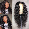 Loose Wave 13x4 Synthetic Lace Front Black Long 26inch Wig with Baby Hair