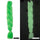 Neon Glowing Hair Florescent Synthetic Jumbo Braids 24inch 100g kanekalon