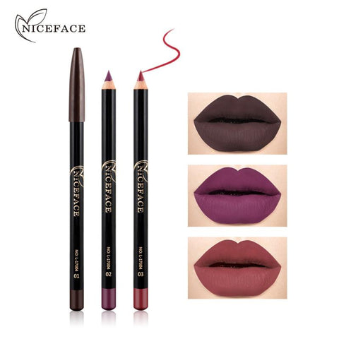 12 Colors LipStick Pencils Long Lasting  Waterproof Matte Lip Pen