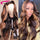 Lace Front Human Body Wave/Straight Wig Blonde Ombre Highlight Lace Frontal Wig 180% Density Remy Hair