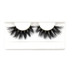 1 Pair 5D Mink Lashes Thick Cross Volume Fluffy Faux Eye Lashes