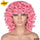 Short Hair Afro Curly Wig With Bangs Synthetic Shoulder Length Natural Wig
