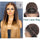 Brazilian Silky Straight 13x4 Lace Frontal Wig Ombre 2/27 Color Brazilian Remy Wig