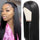 Synthetic 20 to 30 inch Long Straight Headband Wigs Heat Resistant