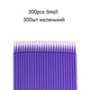 300/500/1000 PCS Micro Brushes Disposable Applicator Swab for Eye Makeup Glue Remove Tool