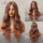 Ombré  Long Synthetic Wavy Wigs Heat Resistant