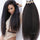 Indian Remy Human Hair I Tip Kinky Straight Keratin I Tip Microlinks