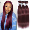 28 to 30 Inches Brazilian Straight Human Hair 3 or 4 Bundles