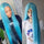 Long Straight Blue Wig  Blonde/Yellow/Grey/Red/Orange Lace Front Synthetic Hair Wig