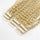 14 Inch Platinum Blonde Tape in Hair Extensions Kinky Curly Hair Remy Human Hair
