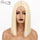 613 Blonde Synthetic Short Straight Bob Wig