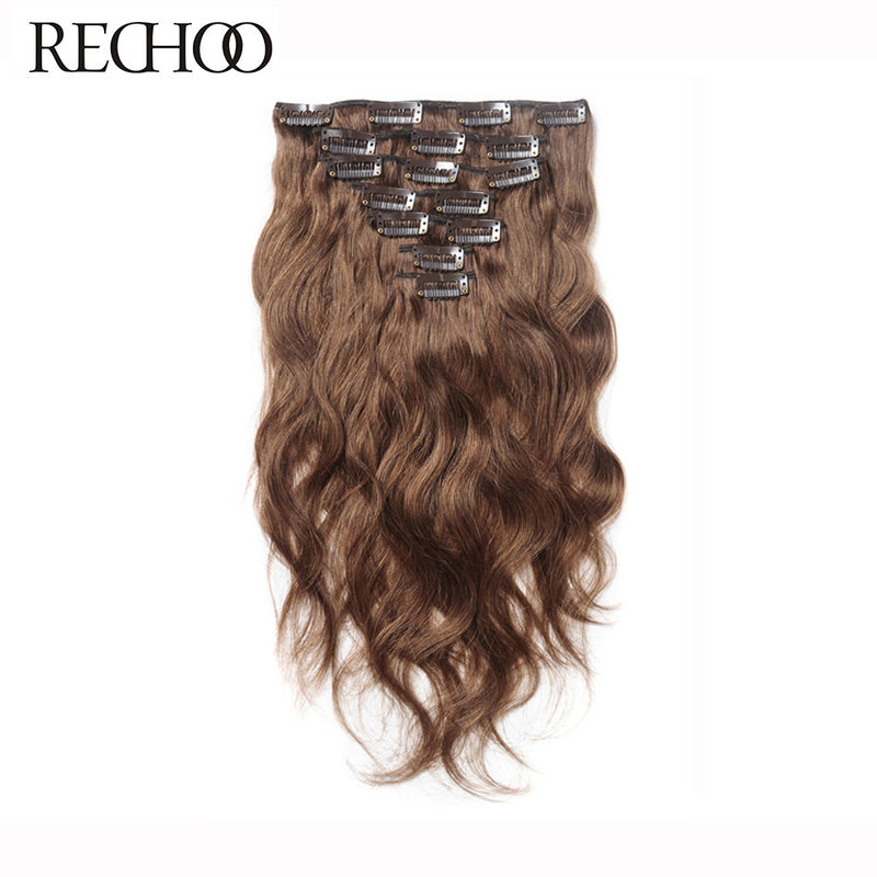 Peruvian Remy Body Wave Human Hair Clip In Extensions – MRD  display picture 2