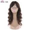 Brazilian Long Loose Wave Human Hair Wigs With Bangs Non-Remy - MRD Couture International 