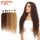 Synthetic Hair Extensions Afro Kinky Curly Hair Bundles Ombre Blonde - MRD Couture International 