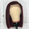 Peruvian Remy Ombre Burgandy Human Hair Wigs - MRD Couture International 