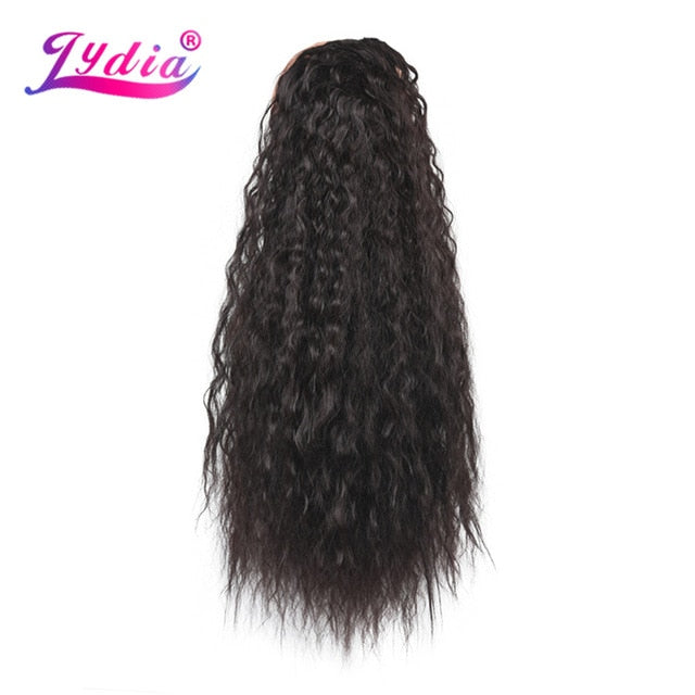 Synthetic 20"-24" Kinky Curly Hair With  Ponytail Extensions - MRD Couture International 