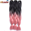 1-10 PCS/Lot  3 Toned Jumbo Braids Ombre Synthetic Braiding Hair, 100G Crochet Braids Hair Extension