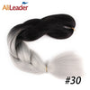 1-10 PCS/Lot  3 Toned Jumbo Braids Ombre Synthetic Braiding Hair, 100G Crochet Braids Hair Extension