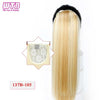 22 Inches Long Straight Synthetic Drawstring Ponytail - MRD Couture International 